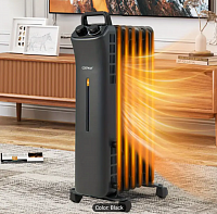 LIFEZEAL 1500W Oil Filled Space Heater