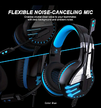 2 Pack NPET HS10 Stereo Gaming Headset - Noise Cancelling